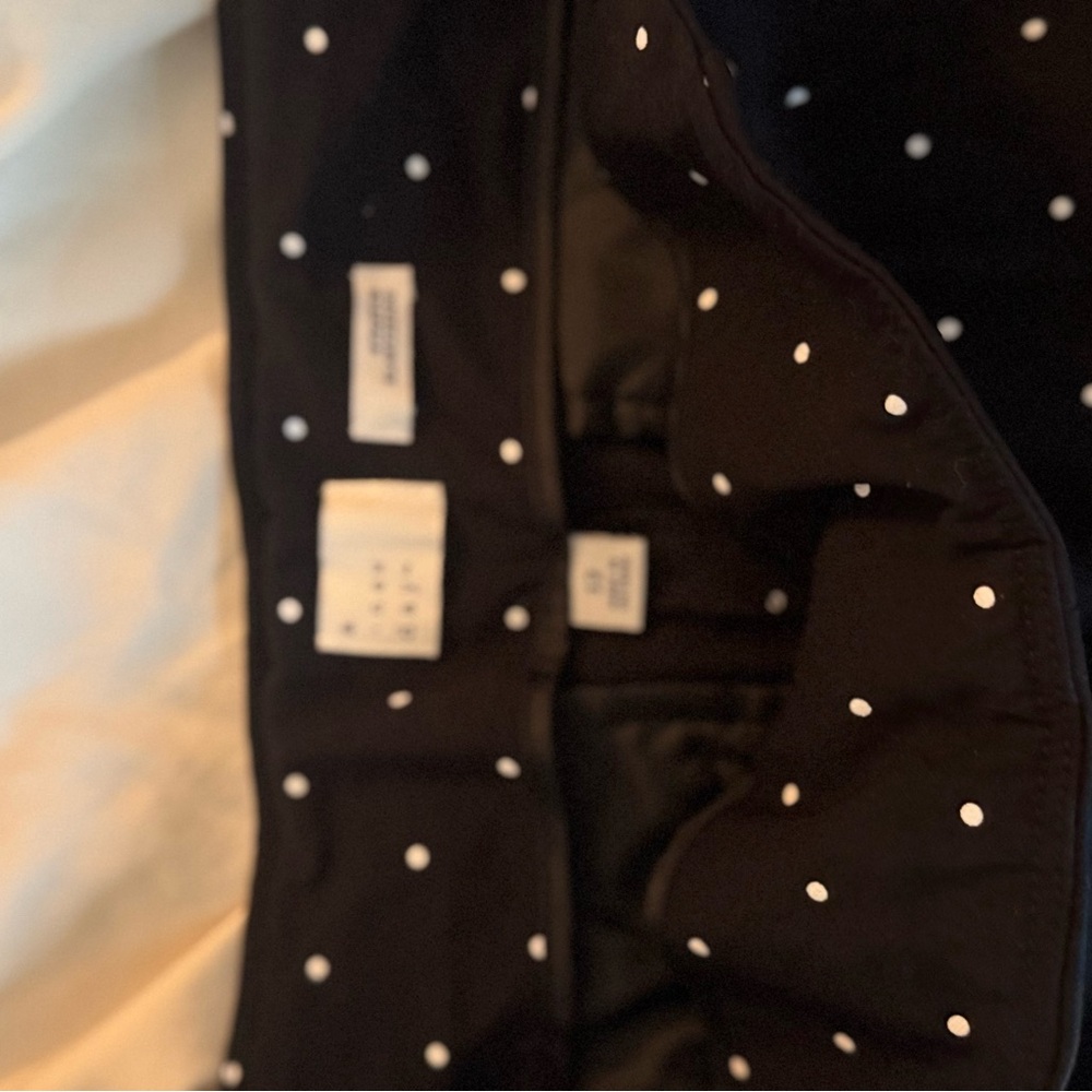 a new day Black Polka Dot Pants - Picture 4 of 6